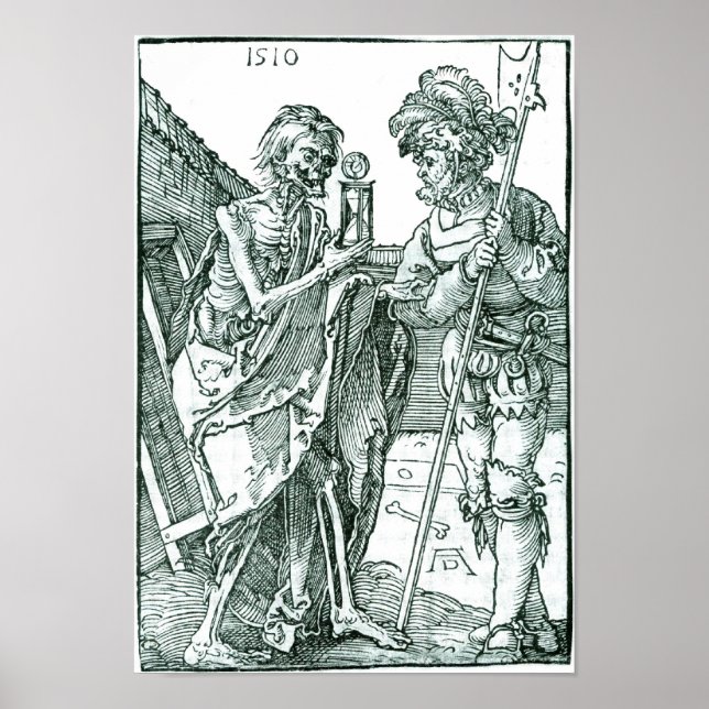 Albrecht Dürer - Death & The Landsknecht Poster (Front)