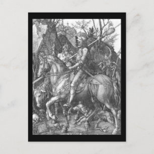 Albrecht Durer Knight Death and the Devil Postcard