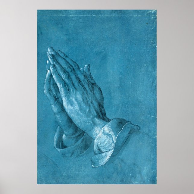 Albrecht Dürer Praying Hands Poster (Front)