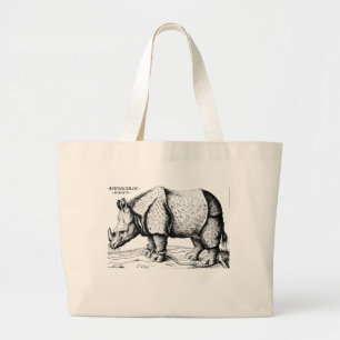 Albrecht Durer - Rhinoceros Large Tote Bag