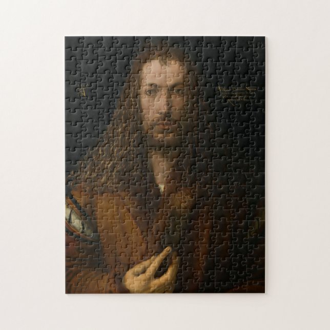 Albrecht Dürer - self portrait, 1500 Jigsaw Puzzle (Vertical)