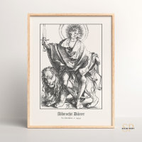 Albrecht Durer Sol Justitiae Art Engraving Renaiss