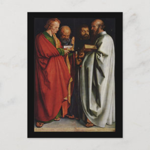 Albrecht Durer The Four Apostles Postcard