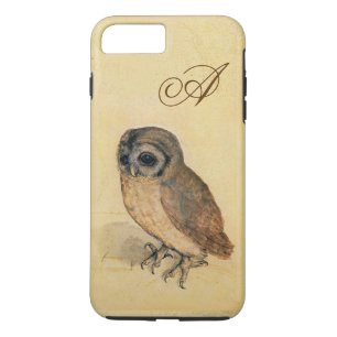 Albrecht Durer The Little Owl Custom Monogram iPhone 8 Plus/7 Plus Case