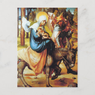 Albrecht Durer - The seven Marys pain - Flight int Postcard