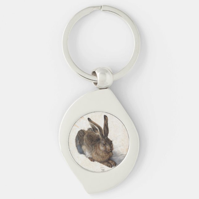 Albrecht Dürer, Young Hare, 1502 Key Ring (Front)