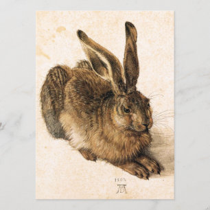 Albrecht Durer Young Hare Invitations