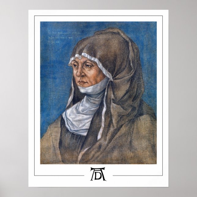 Albrecht Dürer Zedign Art Poster #89 (Front)