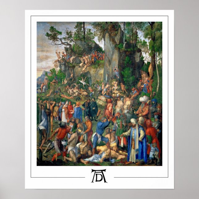 Albrecht Dürer Zedign Art Poster #97 (Front)