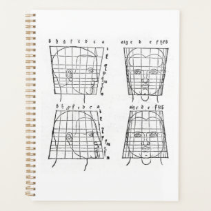 Albrecht Dürer's study of human proportions Planner
