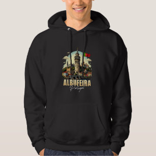 Albufeira Portugal Souvenir Albufeira Travel Vacat Hoodie