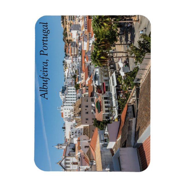 Albufeira Town, Algarve, Portugal Magnet (Vertical)