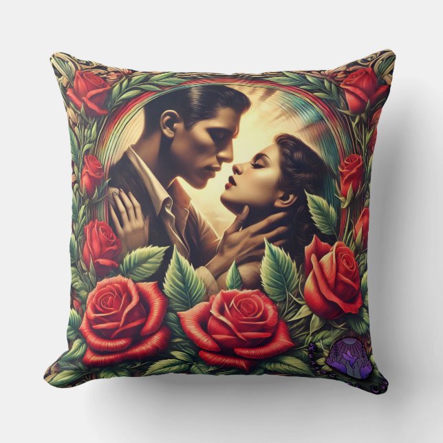 Album Cover and Logo Pillow (Front)