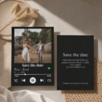 Album Cover Photo Music Player Song Save the Date