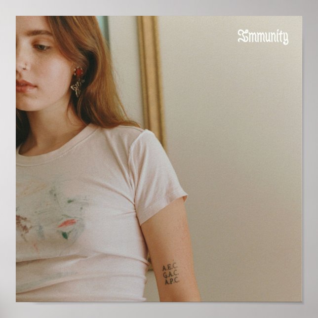 Album Immunity Clairo Poster (Front)