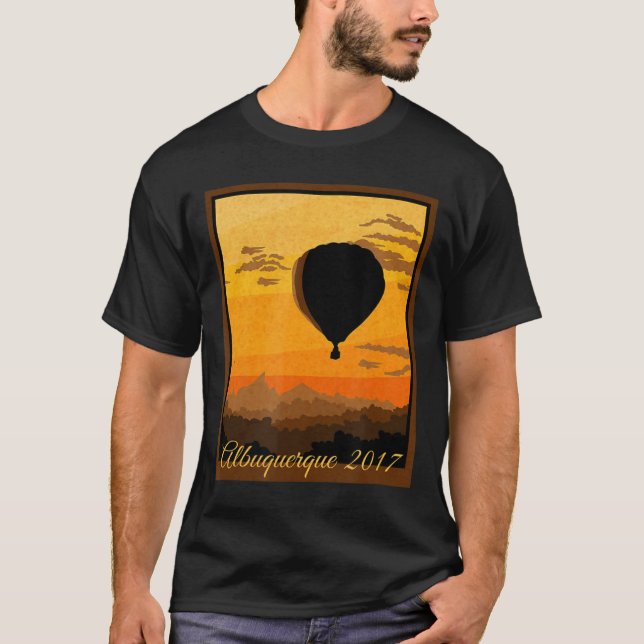 Albuquerque Balloon Festival 2017 Fiesta Internati T-Shirt (Front)