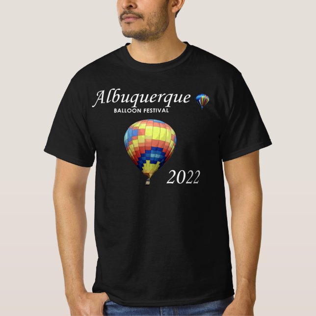 Albuquerque Balloon Festival 2022 New Mexico Fiest T-Shirt (Front)