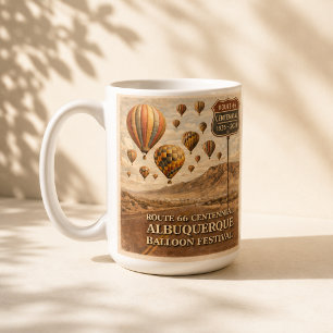 Albuquerque Balloon Festival Coffee Gift Style Mug