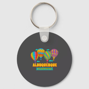 Albuquerque Balloon Festival New Mexico Fiesta  Key Ring
