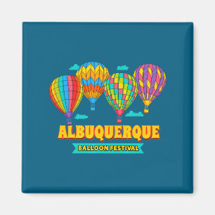 Albuquerque Balloon Festival New Mexico Fiesta  Magnet