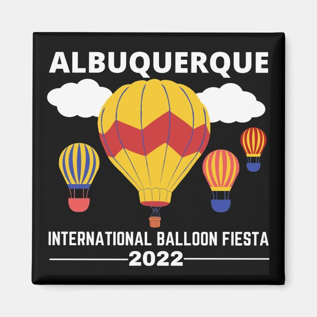 Albuquerque Balloon Fiesta 2022 Magnet (Front)