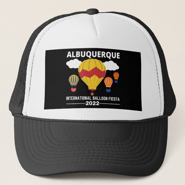 Albuquerque Balloon Fiesta 2022 Trucker Hat (Front)