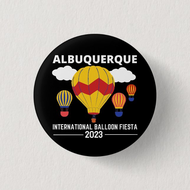 Albuquerque Balloon Fiesta Button (Front)