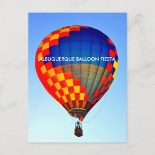ALBUQUERQUE BALLOON FIESTA POSTCARD