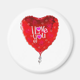 albuquerque balloon i love you magnet