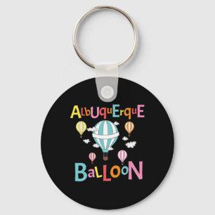 Albuquerque Balloon New Mexico Hot Air Balloon  Key Ring