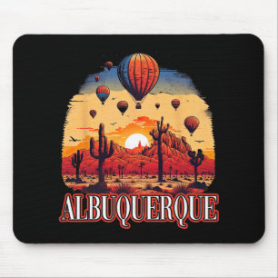 Albuquerque Balloon New Mexico Hot Air Balloon Mouse Pad