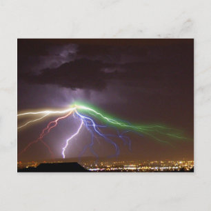 Albuquerque Colorstorm Postcard