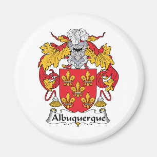 Albuquerque Family Crest Magnet