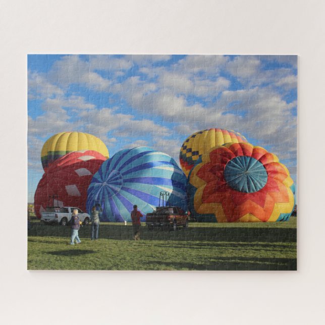 Albuquerque Hot Air Balloon rise Jigsaw Puzzle (Horizontal)