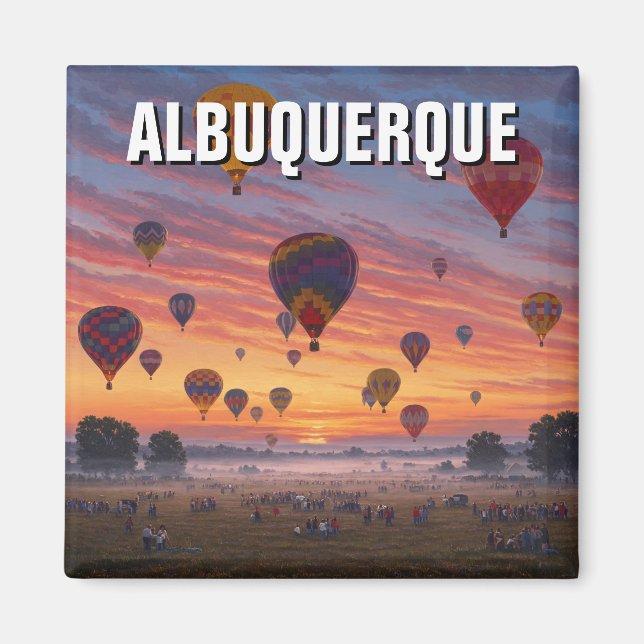 Albuquerque International Balloon Fiesta Magnet (Front)