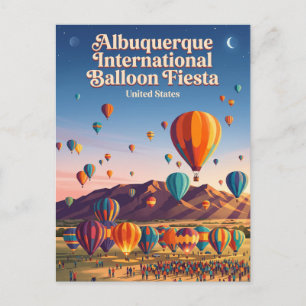 Albuquerque International Balloon Fiesta Postcard