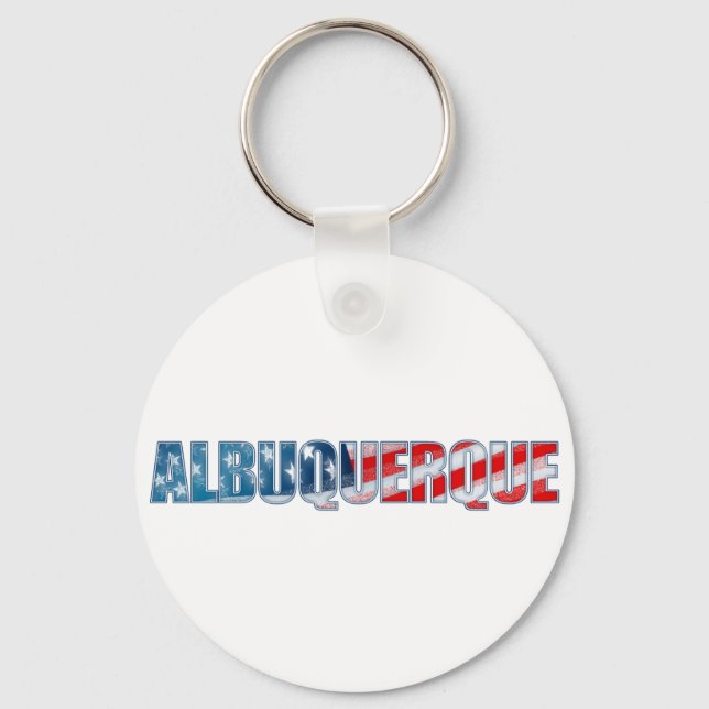 Albuquerque Key Ring (Front)