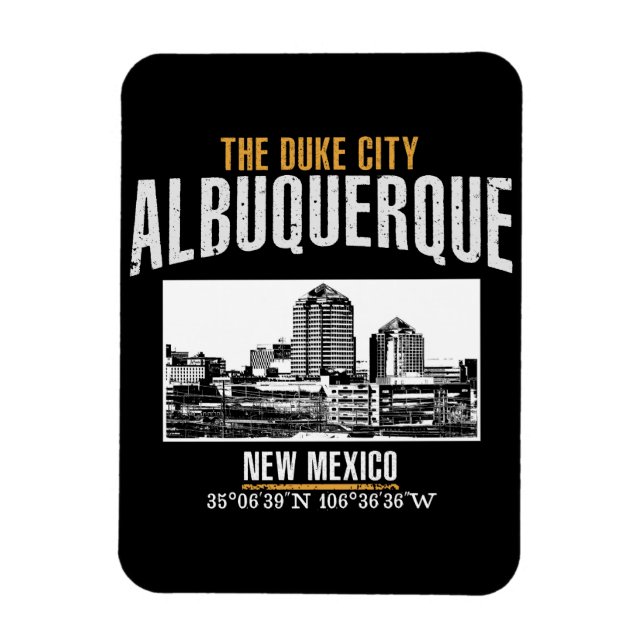 Albuquerque Magnet (Vertical)