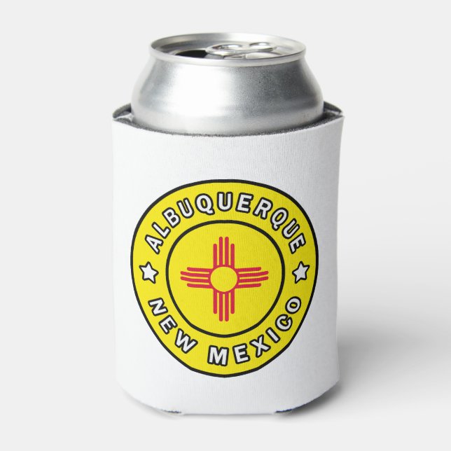Albuquerque New Mexico Can Cooler (Can Front)