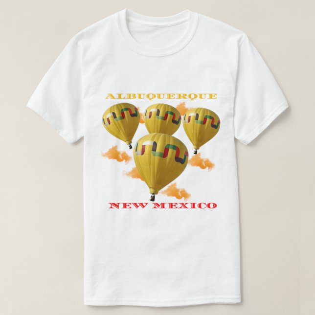 Albuquerque New Mexico Hot Air Balloon Fiesta      T-Shirt (Design Front)