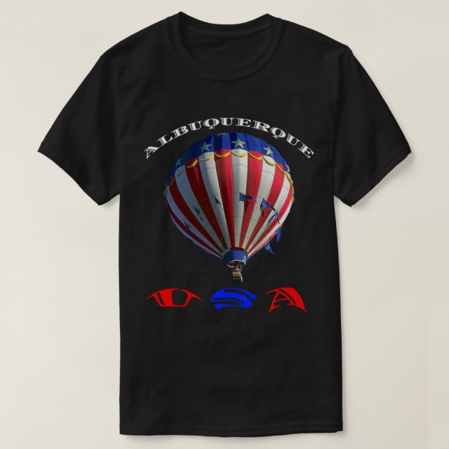 Albuquerque New Mexico Hot Air Balloon Fiesta    T-Shirt (Design Front)