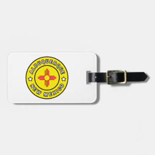 Albuquerque New Mexico Luggage Tag