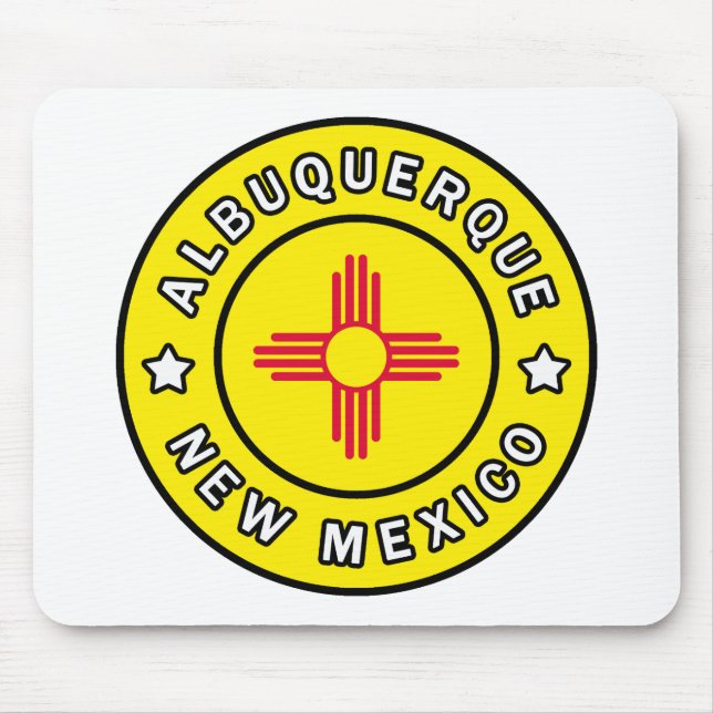 Albuquerque New Mexico Mouse Pad (Front)
