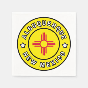Albuquerque New Mexico Napkin