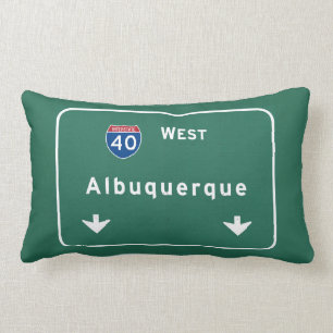 Albuquerque New Mexico nm Interstate Highway : Lumbar Cushion