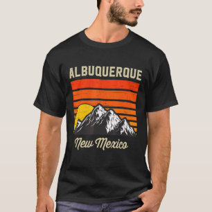 Albuquerque New Mexico Retro City State Vintage Us T-Shirt
