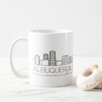Albuquerque, New Mexico Stylised Skyline