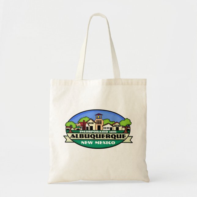 Albuquerque New Mexico town souvenir bag (Front)