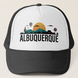 Albuquerque New Mexico Trucker Hat
