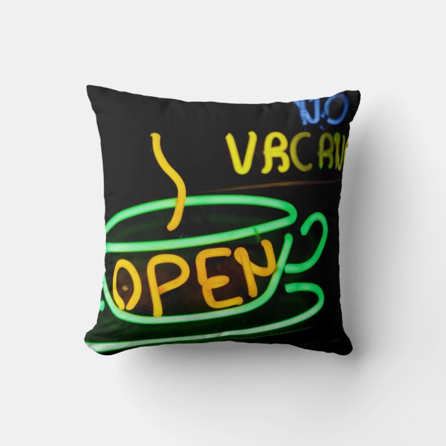 Albuquerque, New Mexico, USA. Route 66 Cushion (Front)